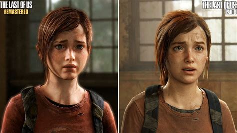 the last of us part 1 remake vs remastered